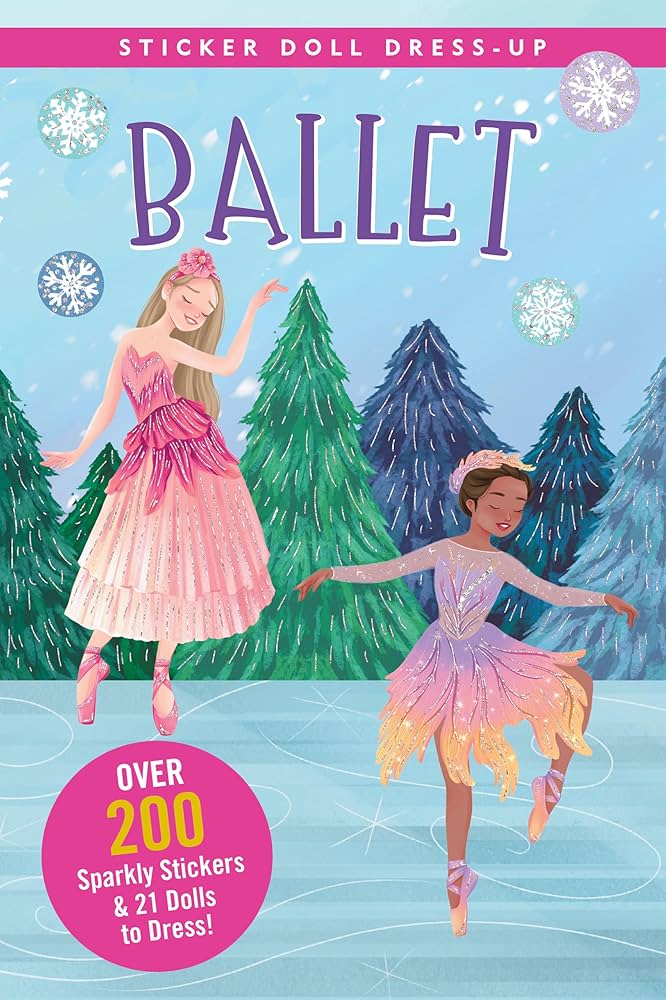 Usborne sticker book Ballet Show シールブック Usborne sticker book Ballet Show シールブック First Sticker